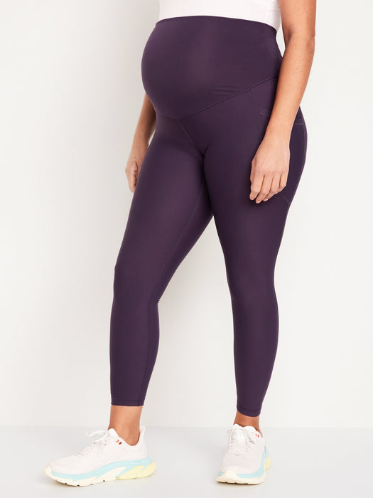 Maternity Full-Panel PowerSoft 7/8 Leggings