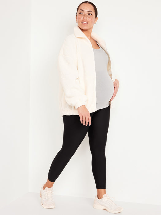 Maternity Full-Panel PowerSoft 7/8 Leggings