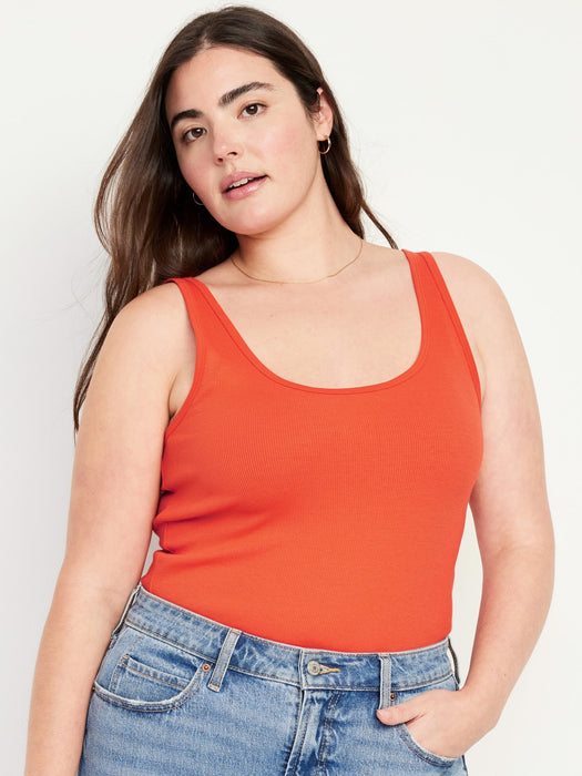 Rib-Knit First Layer Tank Top