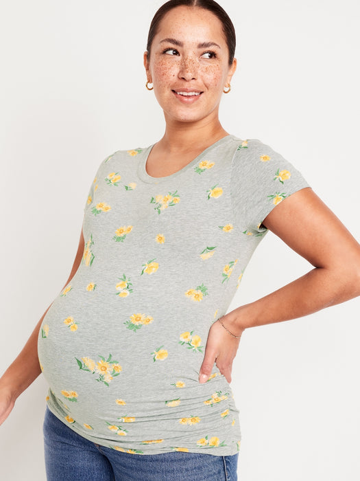 Maternity Crew Neck T-Shirt