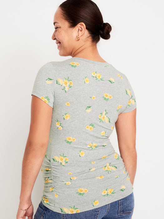 Maternity Crew Neck T-Shirt