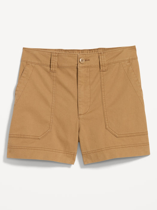 High-Waisted OGC Chino Shorts -- 3.5-inch inseam