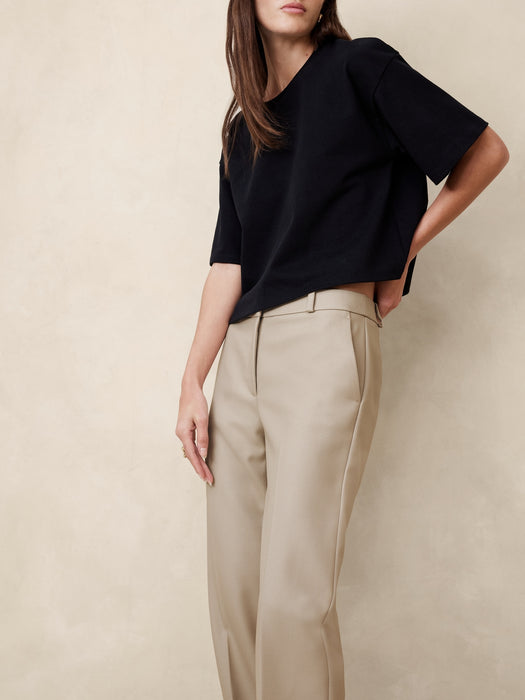 Lido Straight Italian Wool Pant