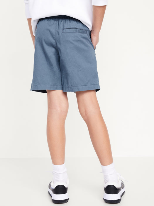 Above Knee Twill Pull-On Shorts for Boys