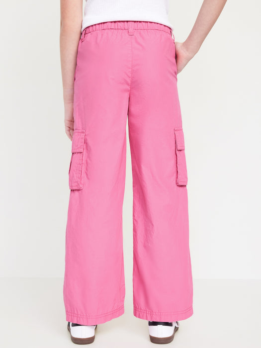 Baggy Wide-Leg Cargo Pants for Girls