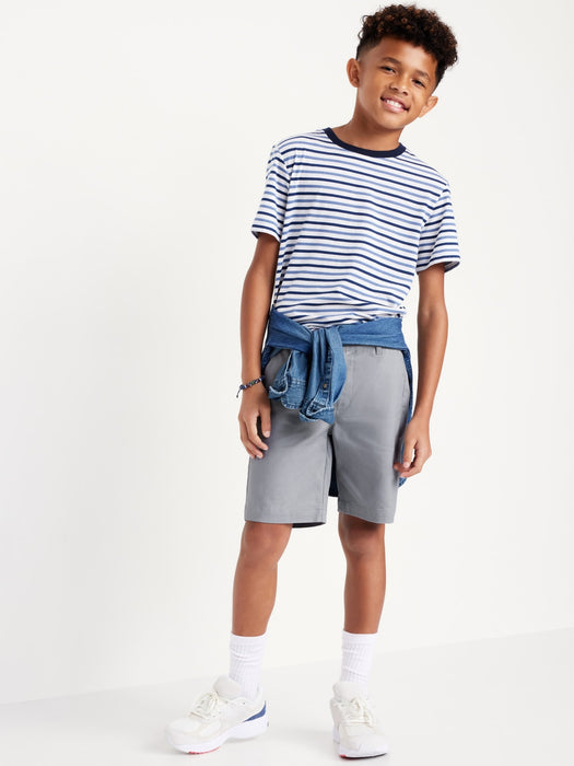 Knee Length Twill Shorts for Boys