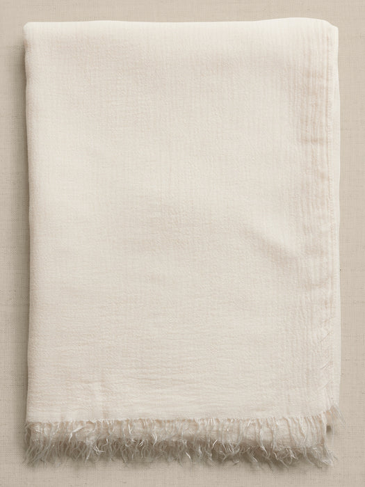 Caro Viscose-Cashmere Layering Scarf