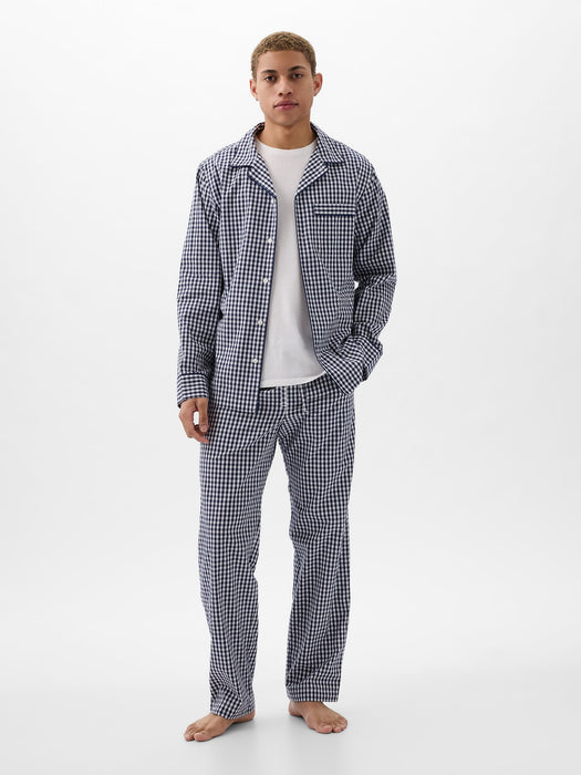 Adult Poplin Pajama Set