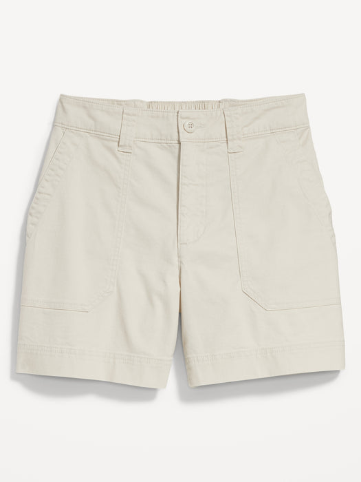High-Waisted OGC Chino Shorts -- 5-inch inseam