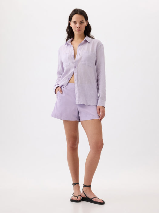 4" Downtown Khaki Shorts