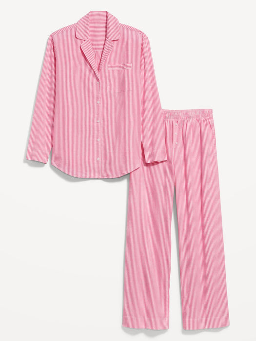Poplin Pajama Pant Set