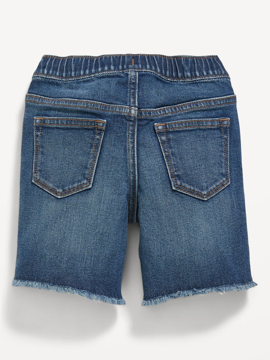 360° Stretch Pull-On Jean Shorts for Toddler Boys