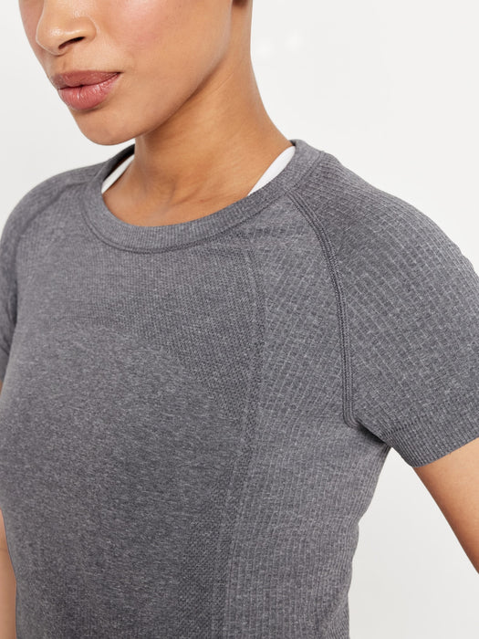 Fluid Seamless Fitted T-Shirt