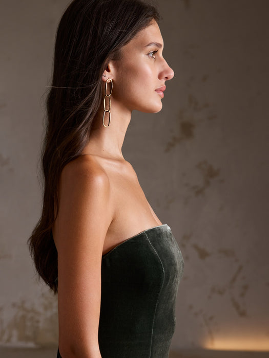 Heirloom Link Earrings | Aureus + Argent