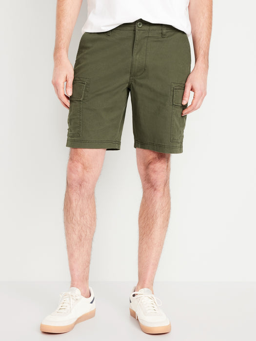 Lived-In Cargo Shorts -- 9-inch inseam