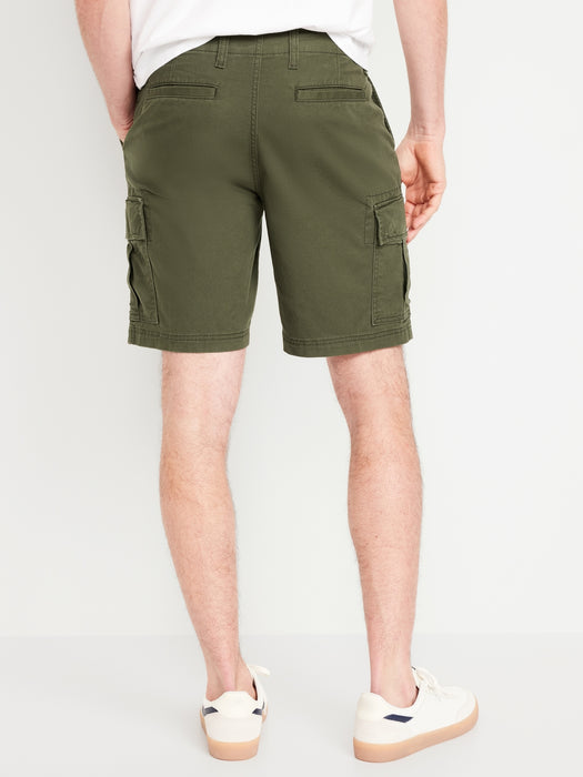 Lived-In Cargo Shorts -- 9-inch inseam