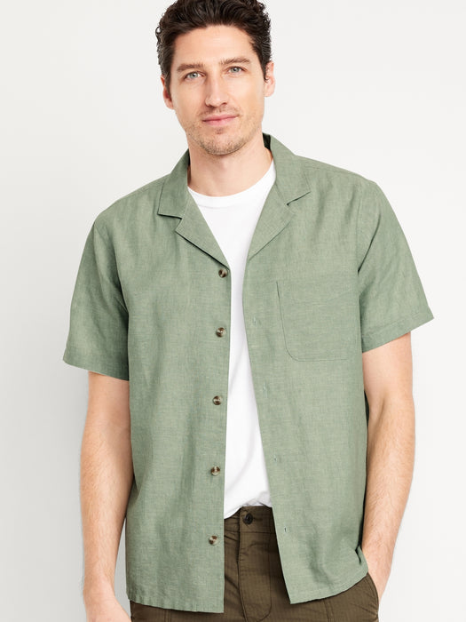 Short-Sleeve Camp Shirt
