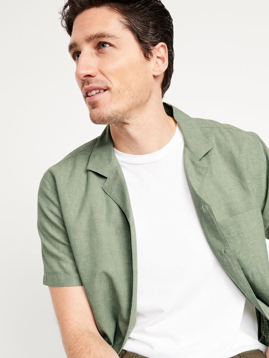 Short-Sleeve Camp Shirt