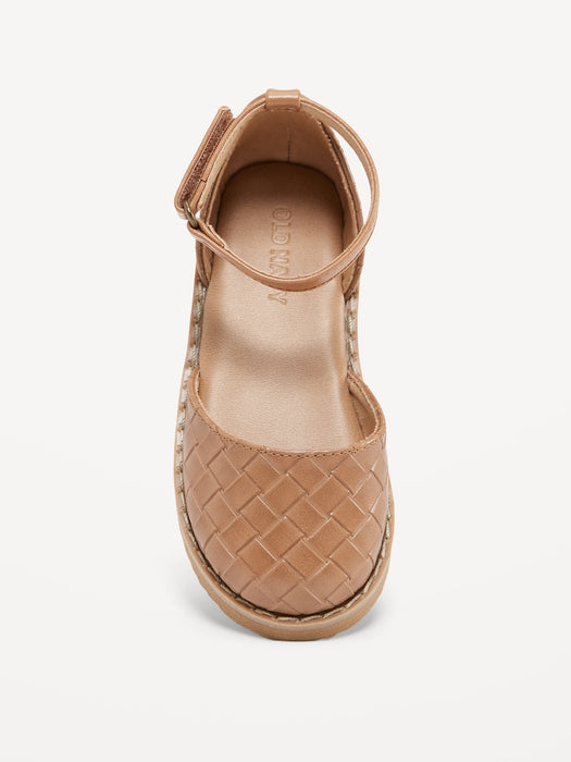 Chunky Embossed Ballet Shoes for Toddler Girls