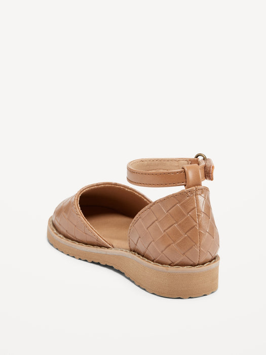 Chunky Embossed Ballet Shoes for Toddler Girls