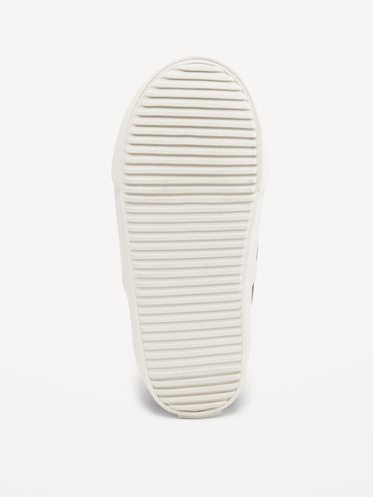 Faux-Leather Slip-On Sneakers for Toddler Boys