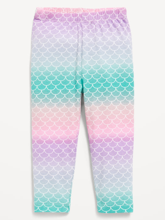 Printed Full-Length Leggings for Toddler Girls
