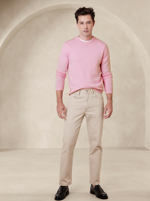 Alta Cashmere Crew-Neck Sweater