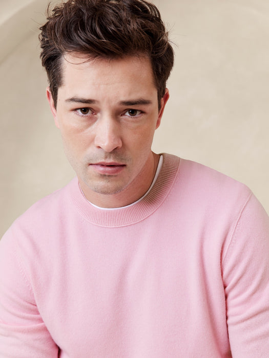 Alta Cashmere Crew-Neck Sweater