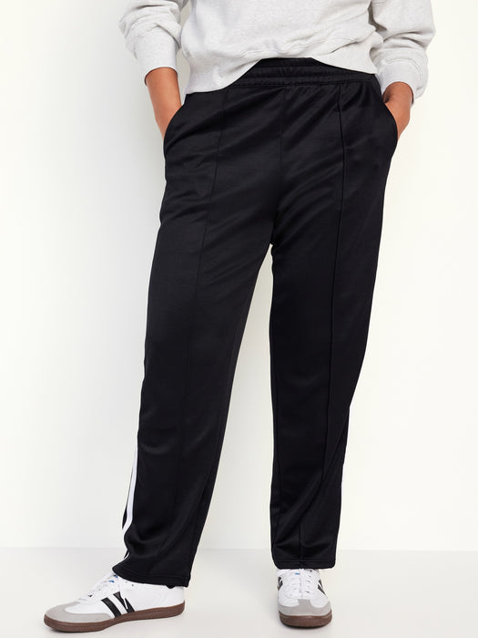 High-Waisted Performance Track Pants