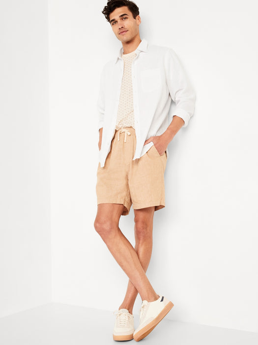 Classic Fit Everyday Linen-Blend Shirt