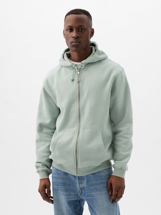 Vintage Soft Zip Hoodie