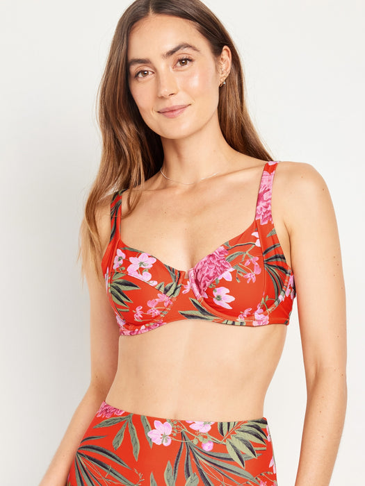 Underwire Bikini Swim Top