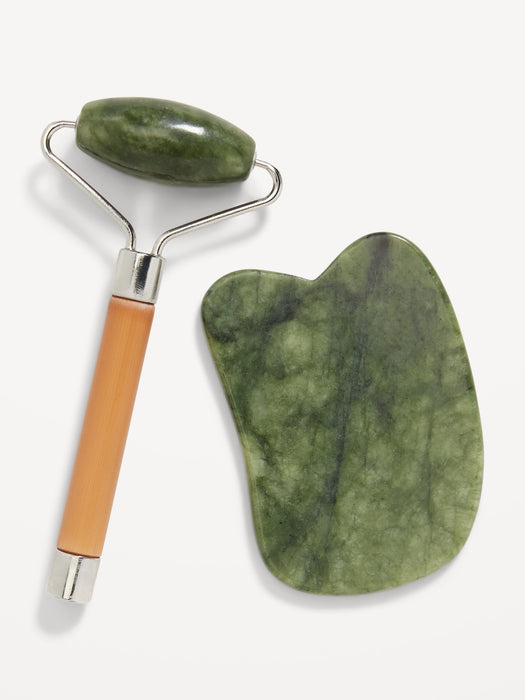 Self Love Rituals® Wellness Essentials: Jade Gua Sha & Facial Roller