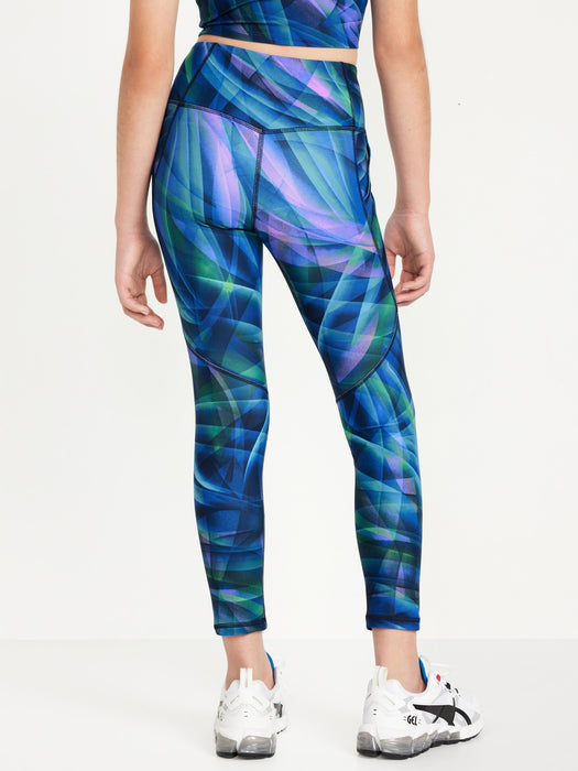 High-Waisted PowerSoft 7/8 Leggings for Girls