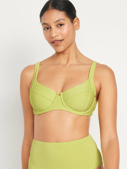 Underwire Bikini Swim Top