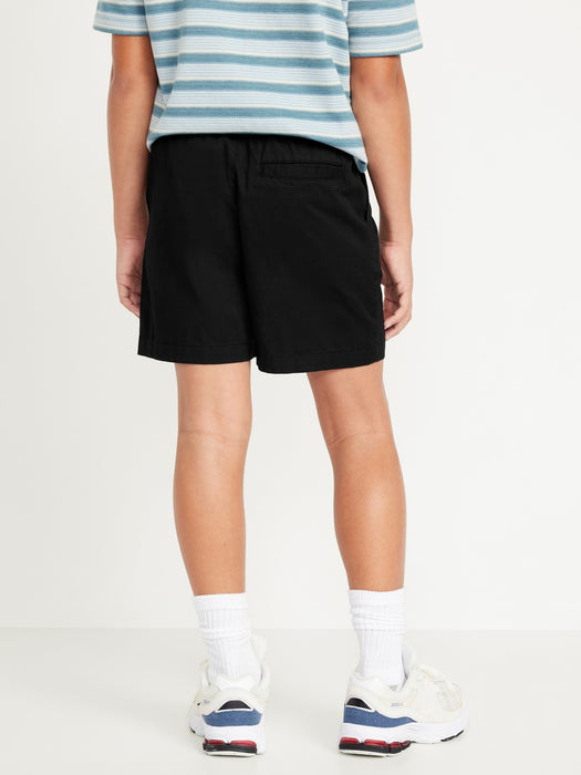 Above Knee Twill Pull-On Shorts for Boys