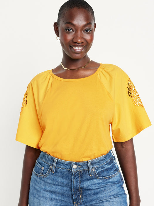 EveryWear Cutwork Top