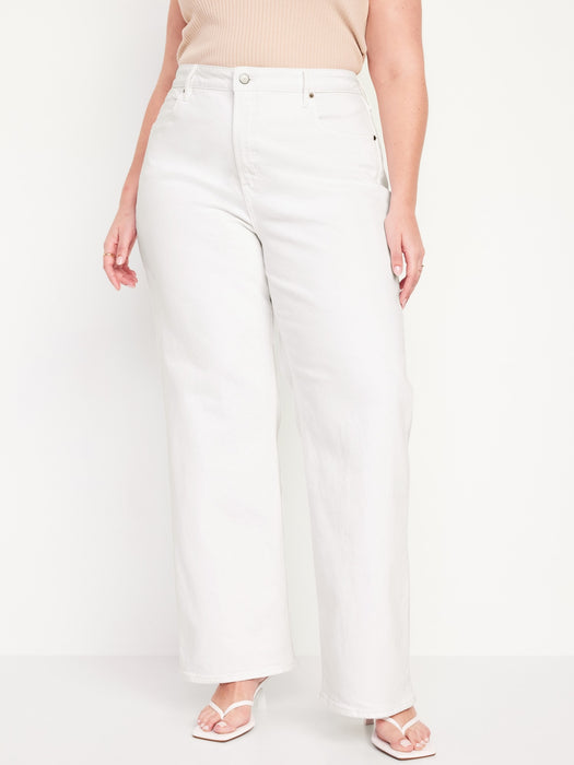 Extra High-Waisted Wide-Leg Jeans