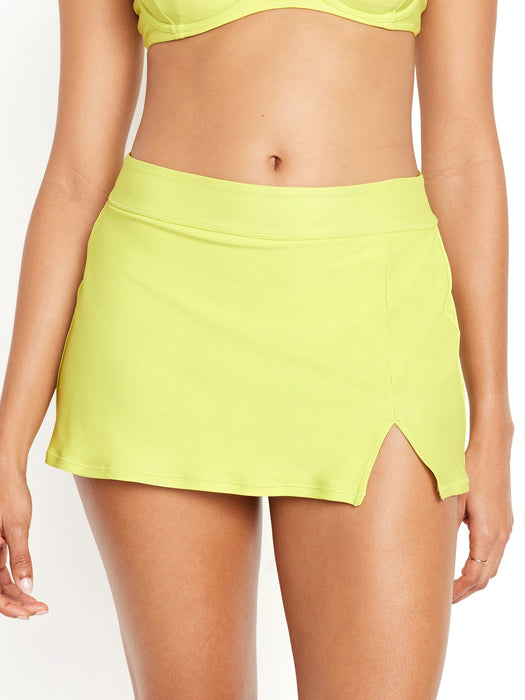 High-Waisted Swim Skirt