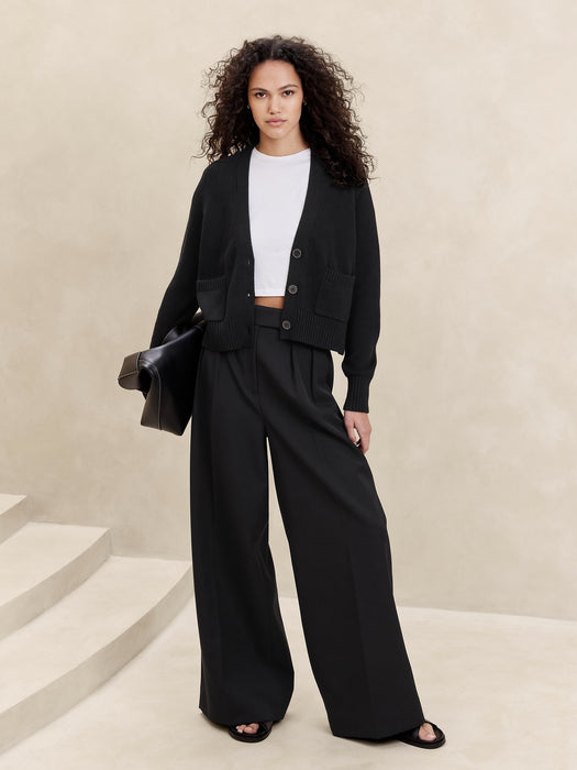Demi Cotton-Silk Cardigan