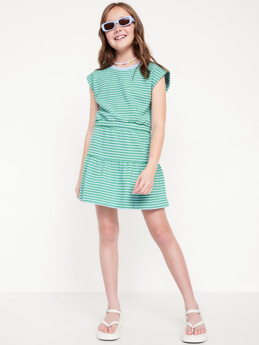 Printed Tiered Skirt for Girls