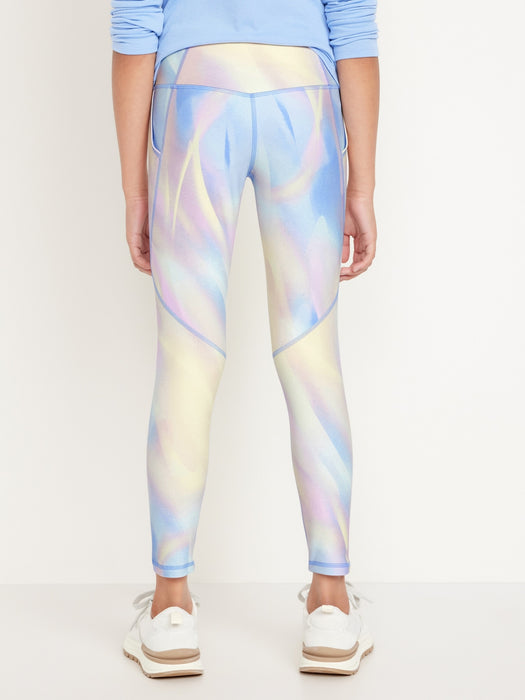 High-Waisted PowerSoft 7/8 Leggings for Girls
