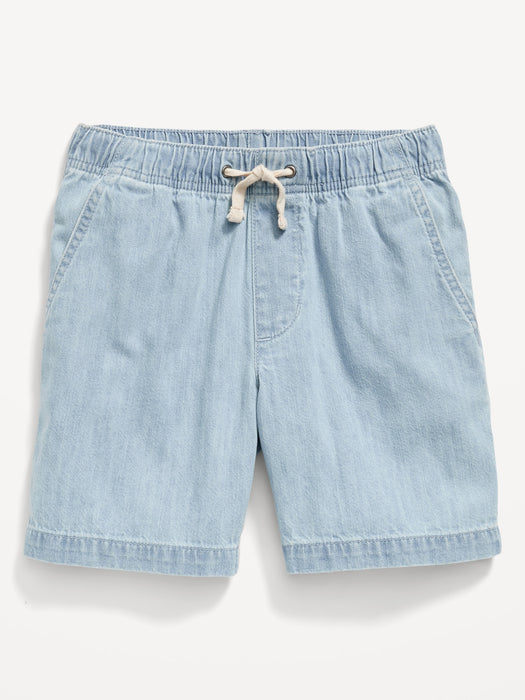 Above Knee Pull-On Jean Shorts for Boys