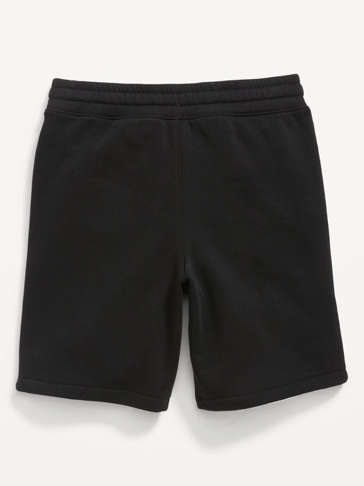 Fleece Logo-Graphic Jogger Shorts for Boys (At Knee)