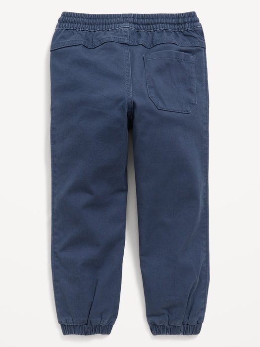 Functional-Drawstring Jogger Pants for Toddler Boys