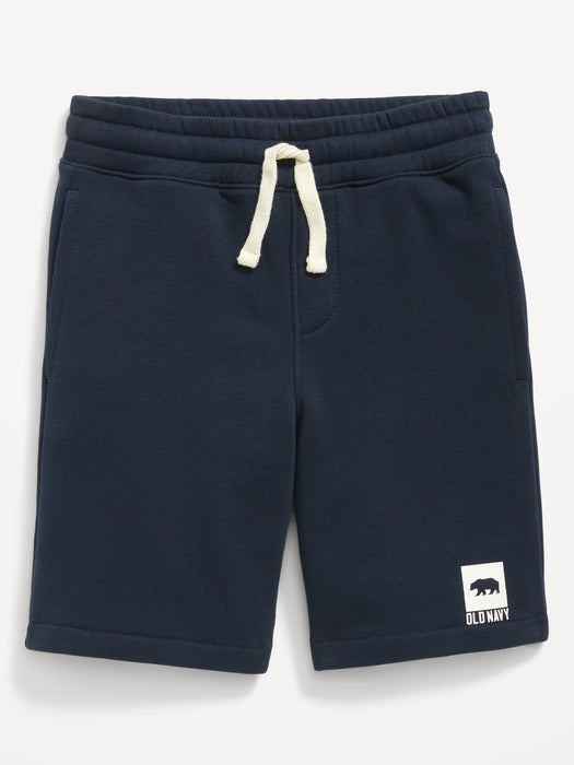 Fleece Logo-Graphic Jogger Shorts for Boys (At Knee)