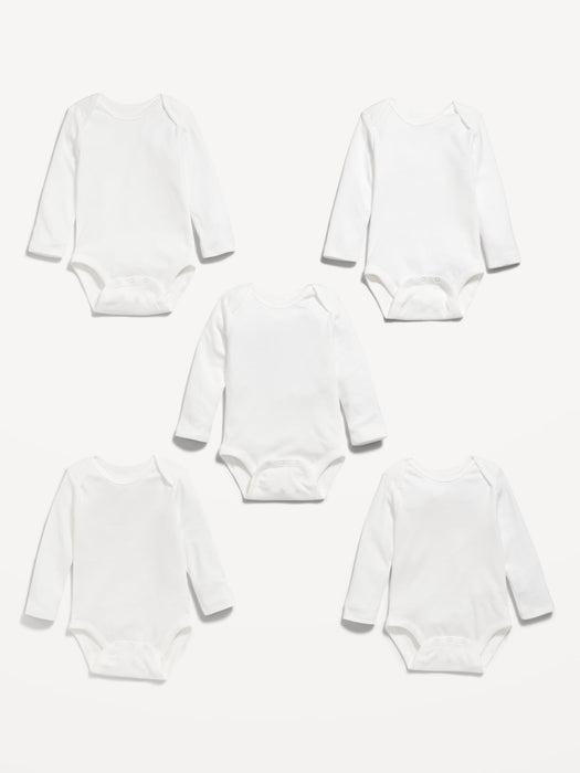 Unisex Bodysuit 5-Pack for Baby