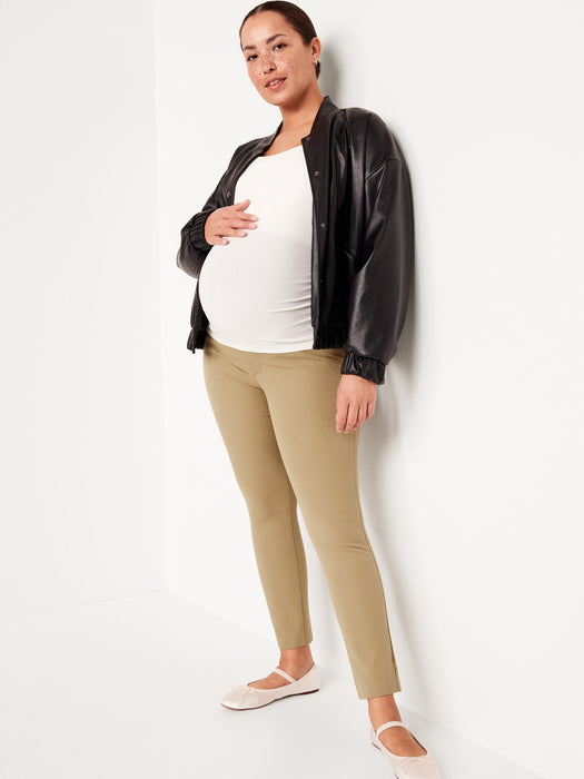 Maternity Full-Panel Pixie Ankle Pants