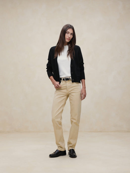 High-Rise Straight Jean