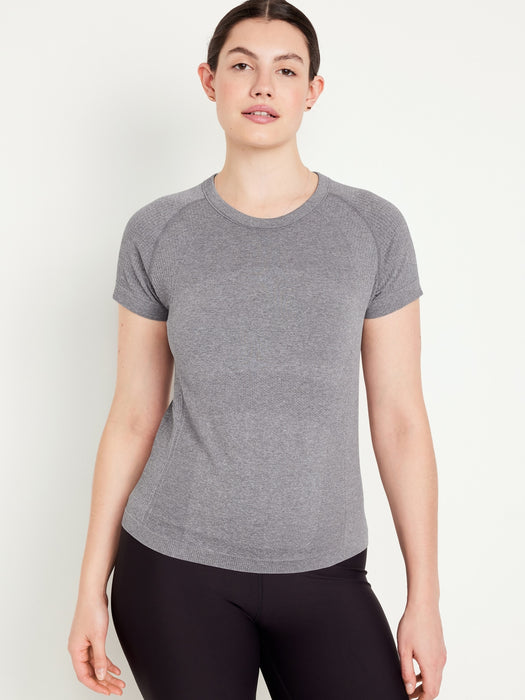 Fluid Seamless Fitted T-Shirt